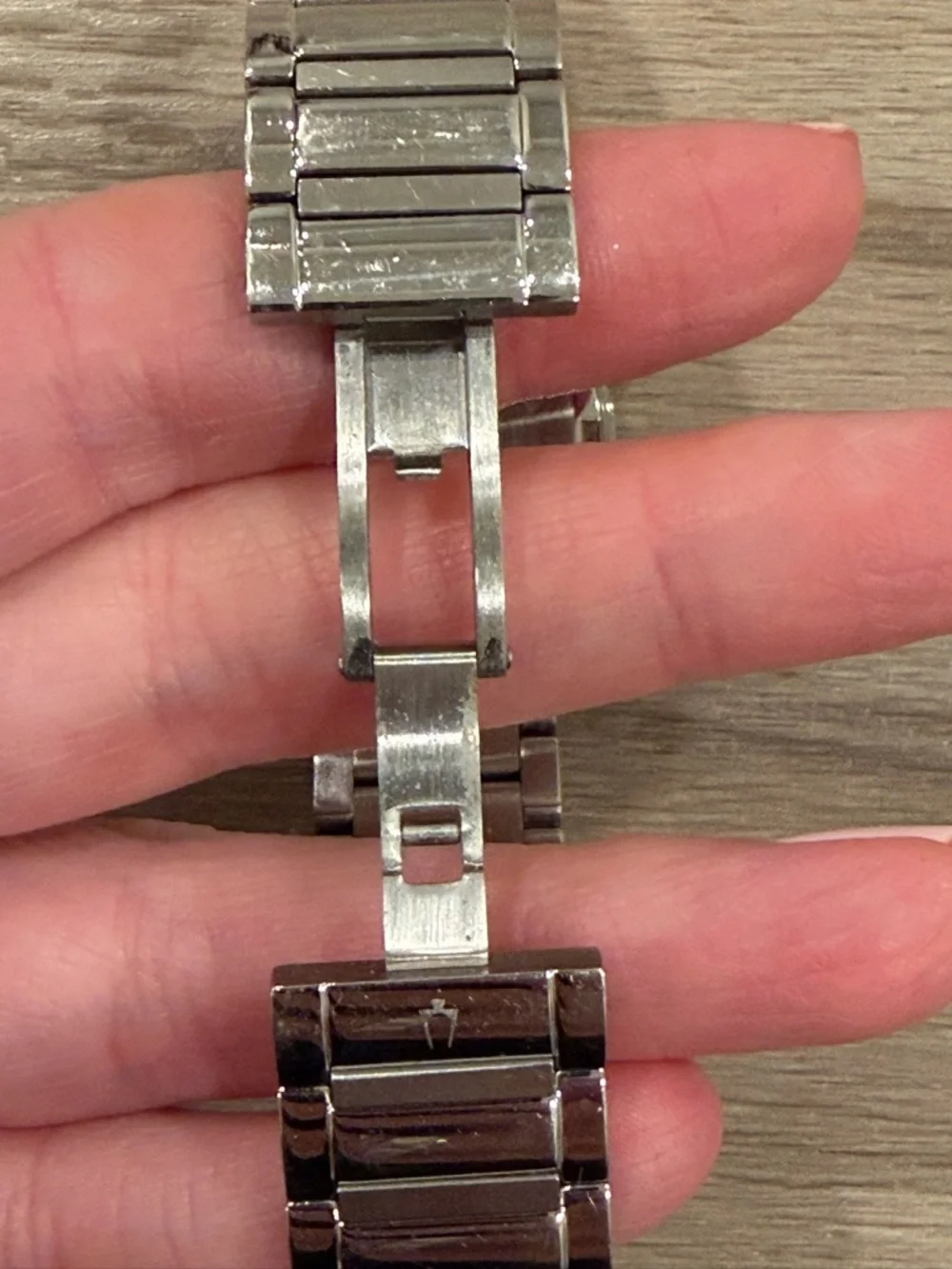 Bulova Modern Men's Watch Black Dial 3-Diamond Markers Stainless Steel 96D18
